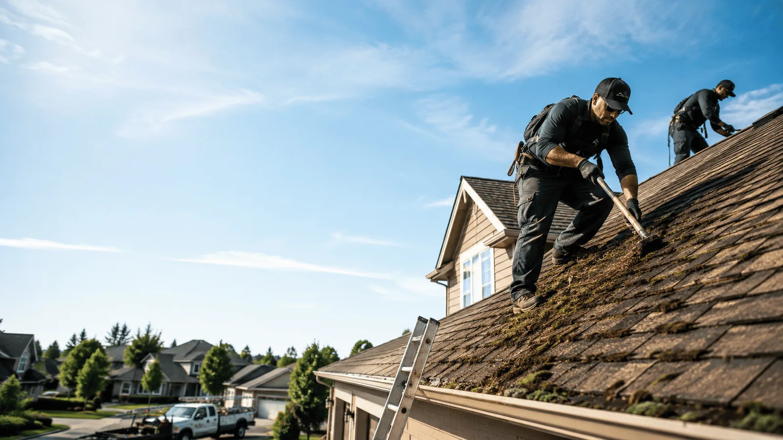 Roof Moss Removal in Clarkrange, TN near me